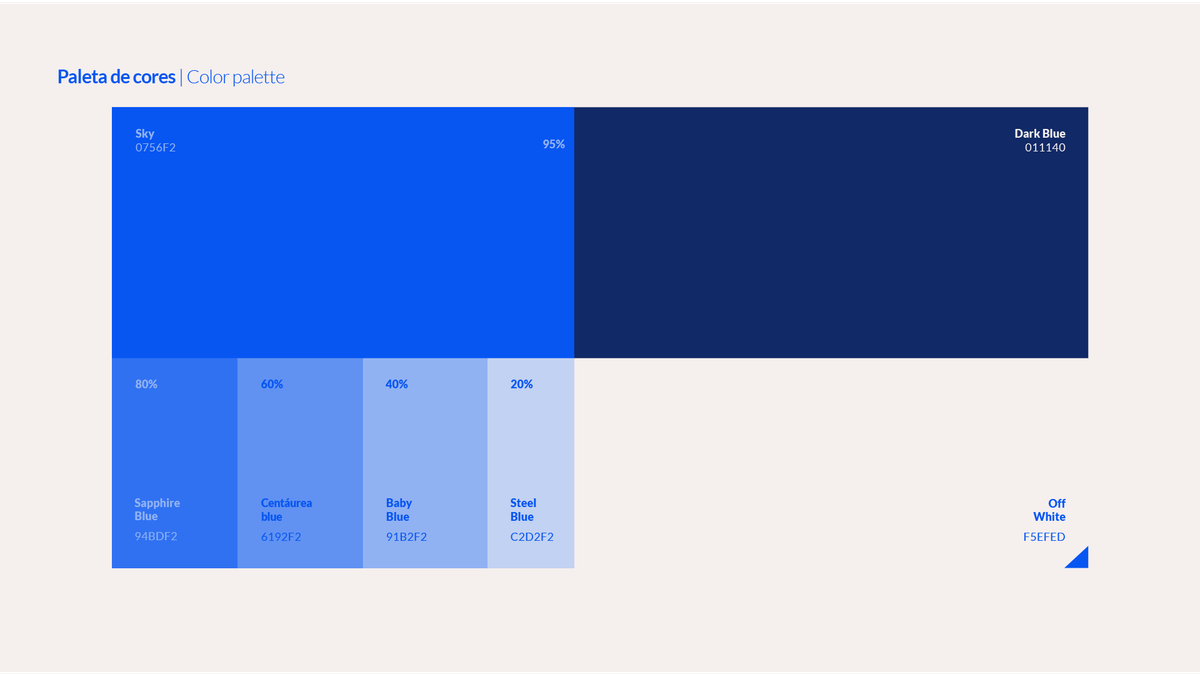 Paleta de cores